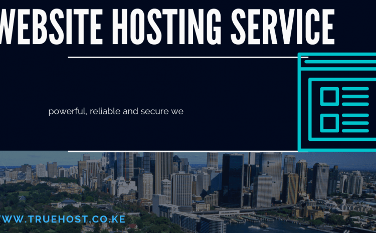 Website hosting service