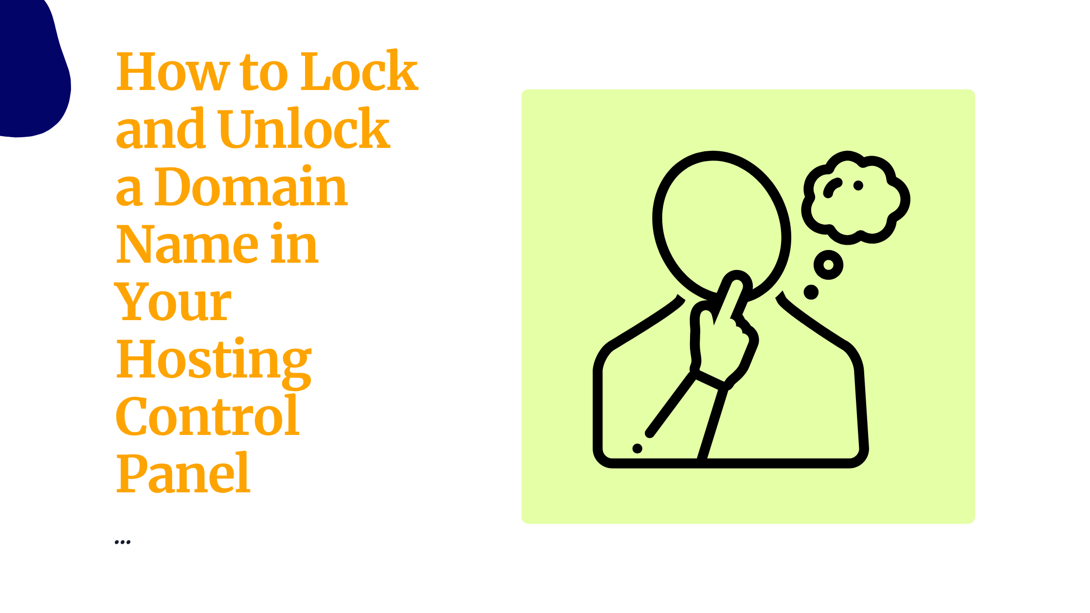 How to Lock and Unlock a Domain Name in&hellip;