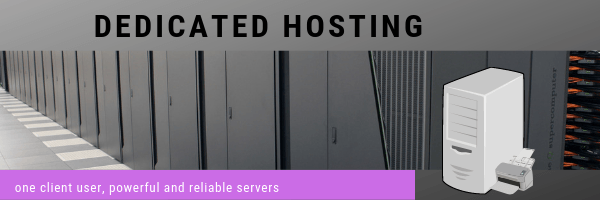 Dedicated hosting