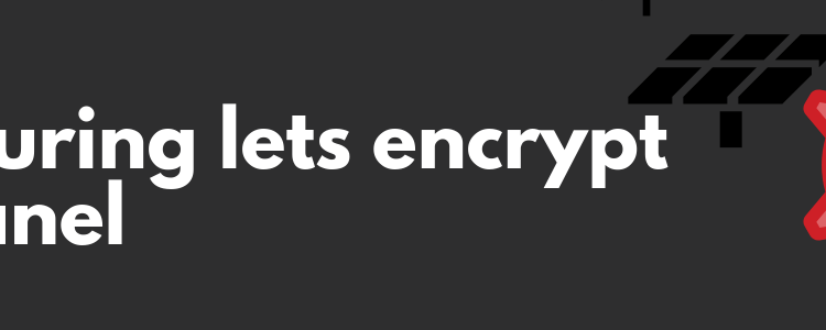 configuring lets encrypt on cPanel
