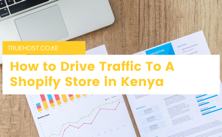 How to Drive Traffic To A Shopify Store in Kenya