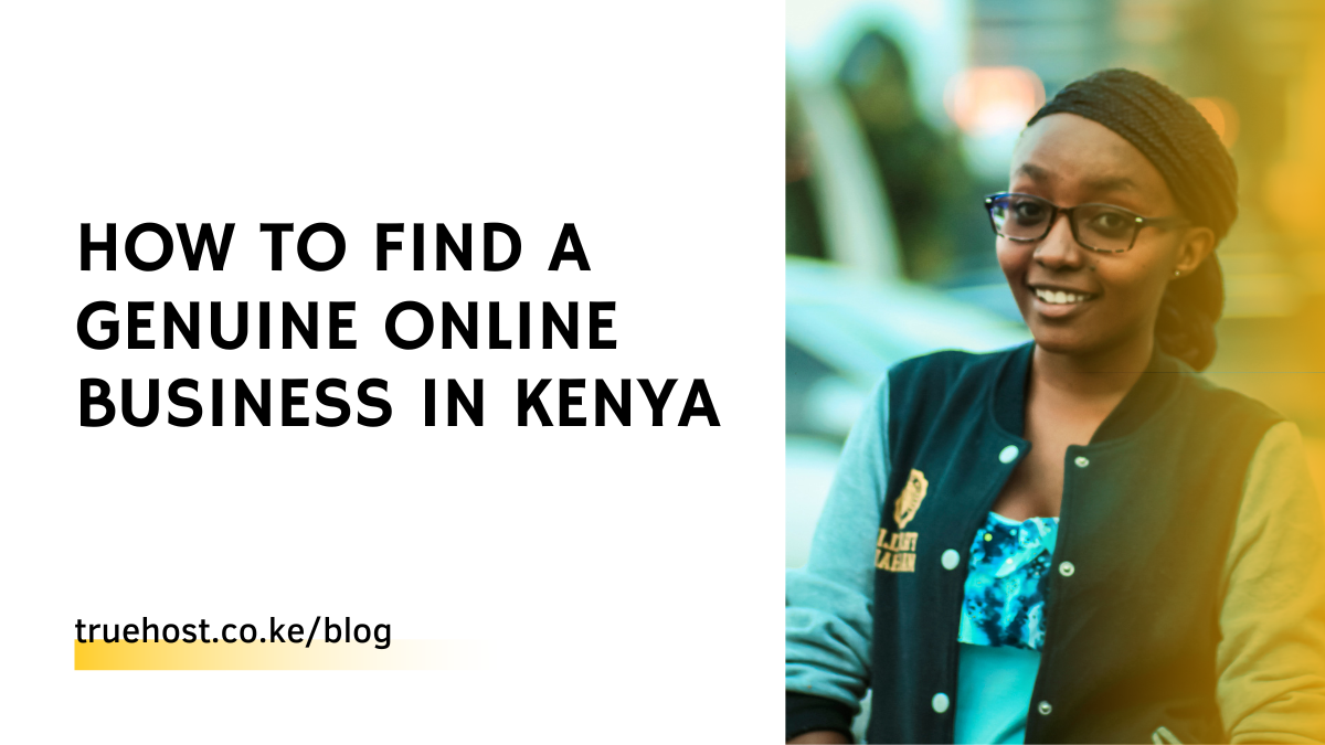 genuine online business in Kenya