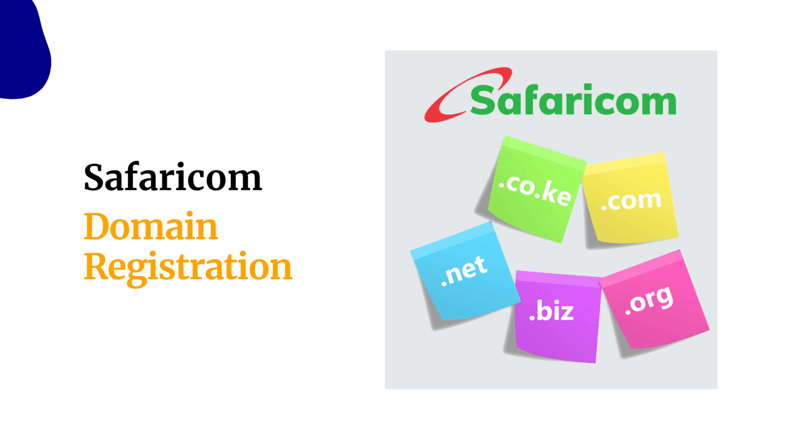 Safaricom Domain Registration