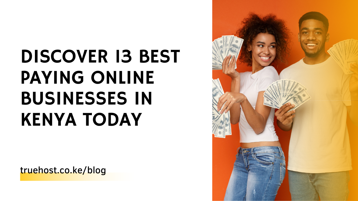 best paying online businesses in Kenya
