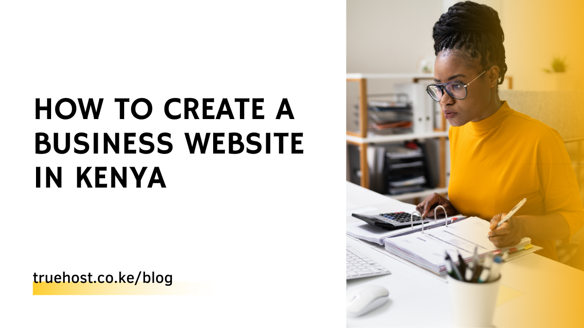 business website in Kenya