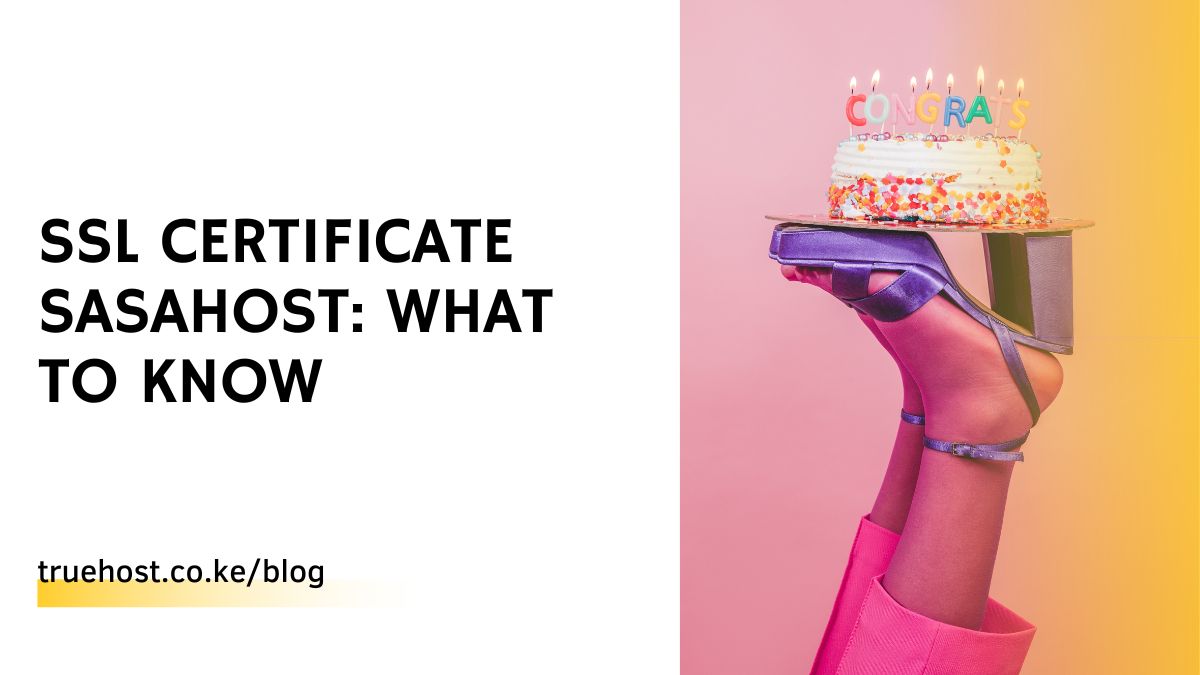 SSL Certificate Sasahost: What To Know