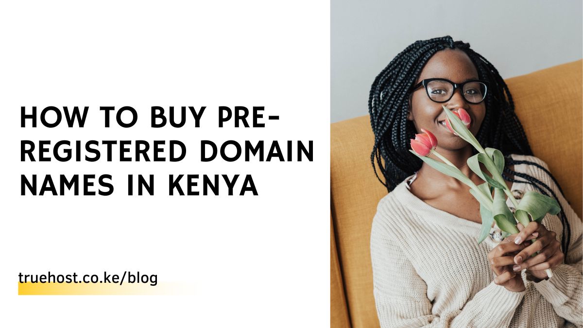 How to Buy Pre-Registered Domain Names in Kenya