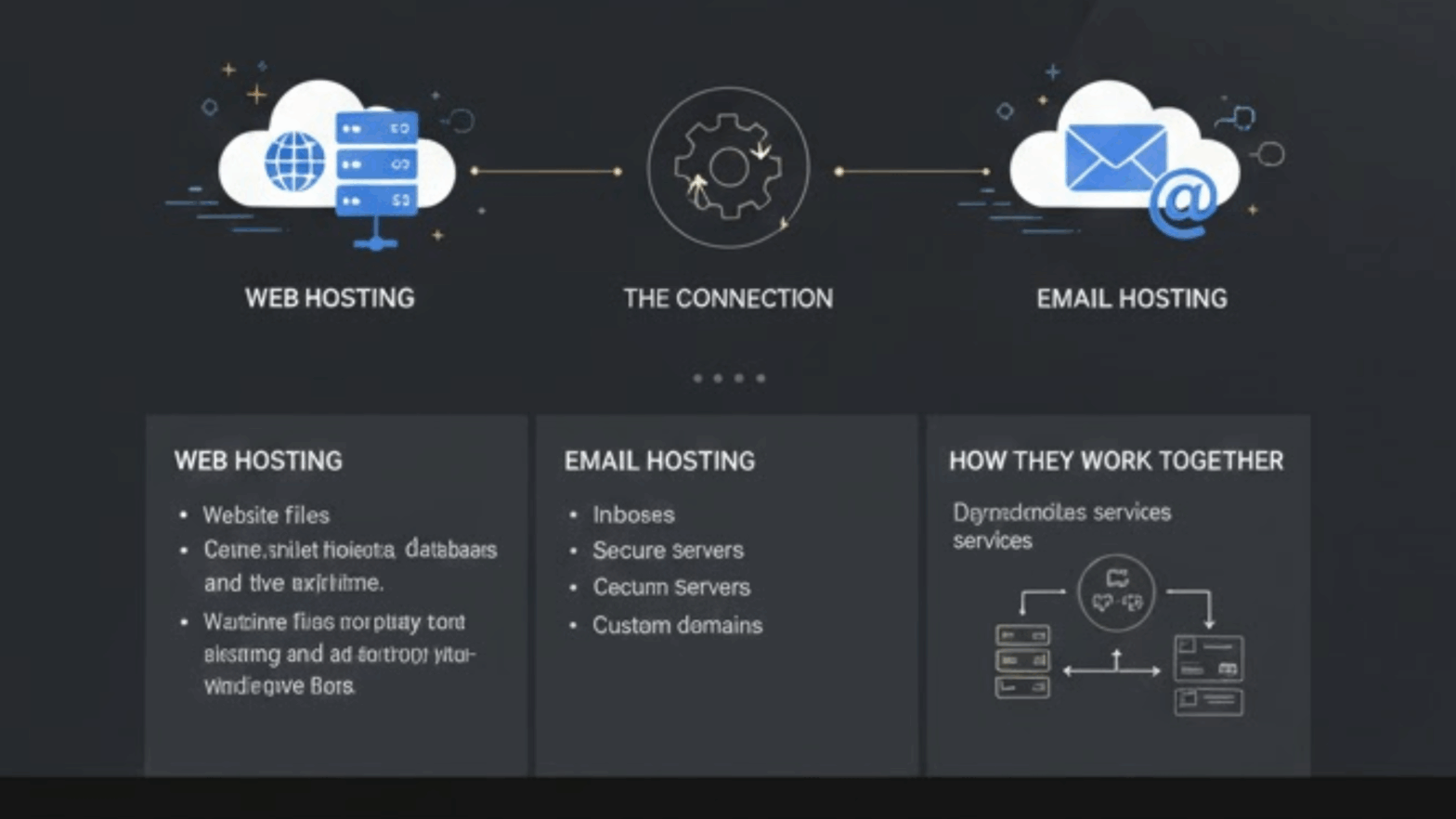 Web Hosting vs Email Hosting Whats the Difference and How They Work Together