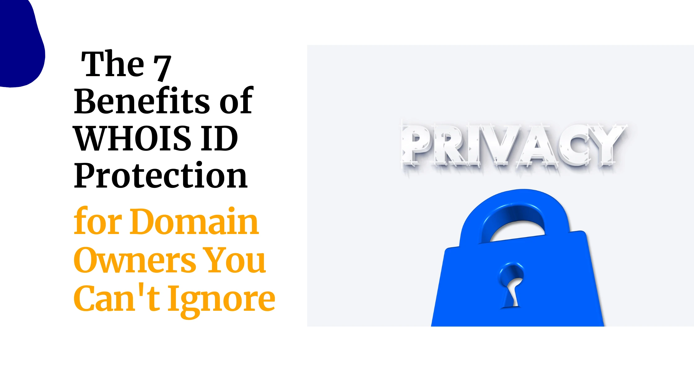 The 7 Benefits of WHOIS ID Protection for Domain&hellip;