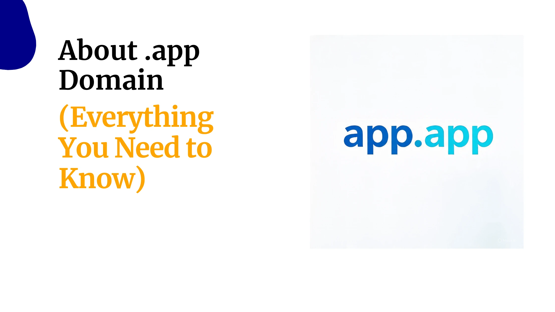 About .app Domain (Everything You Need to Know)