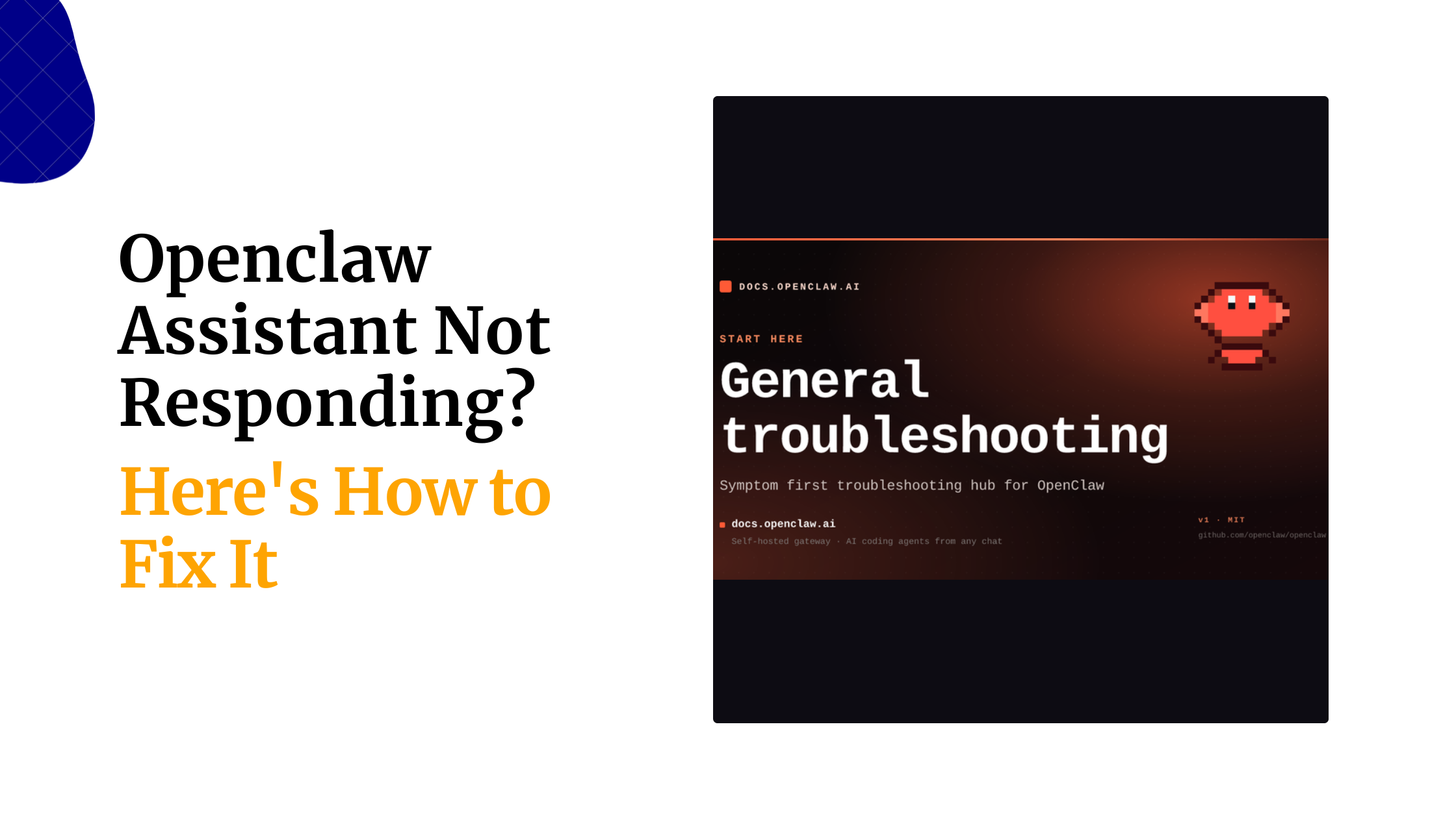 Openclaw Assistant Not Responding? Here’s How to Fix It